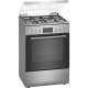 COOKER GAS  HXN39AD50 (ΗΛ. ΦΟΥΡΝ & ΕΣΤΙΕΣ ΥΓΡΑΕΡΙΟΥ) INOX 66Lt ΜΕ ΑΕΡΑ & GRILL